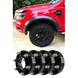 Pack élargisseurs d'ailes + élargisseurs de voie 50mm Ford Ranger 2016-2018