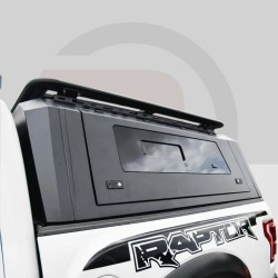 copy of Hard Top aluminum Traveller sliding windows Ford Ranger Double Cab 2012-2022